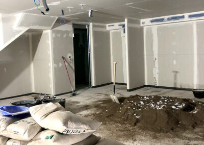 Obra MJF de reforma de sótano en vivienda 01