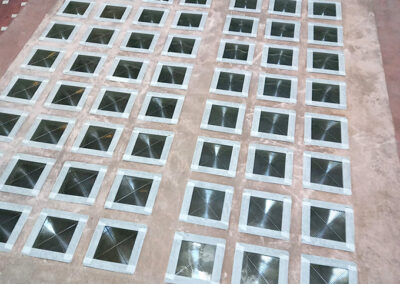 Obra COM08 de reparación de lucernarios en cubierta 07